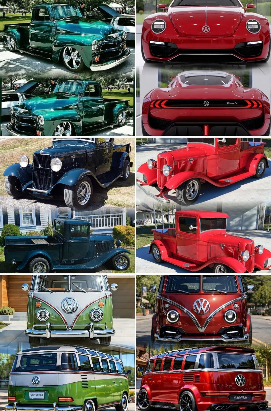 Beetle, VW SAMBA, SAMBA