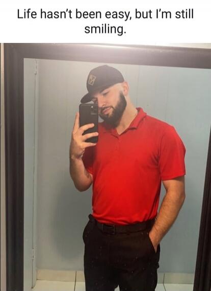 Life hasn’t been easy, but I’m still smiling.