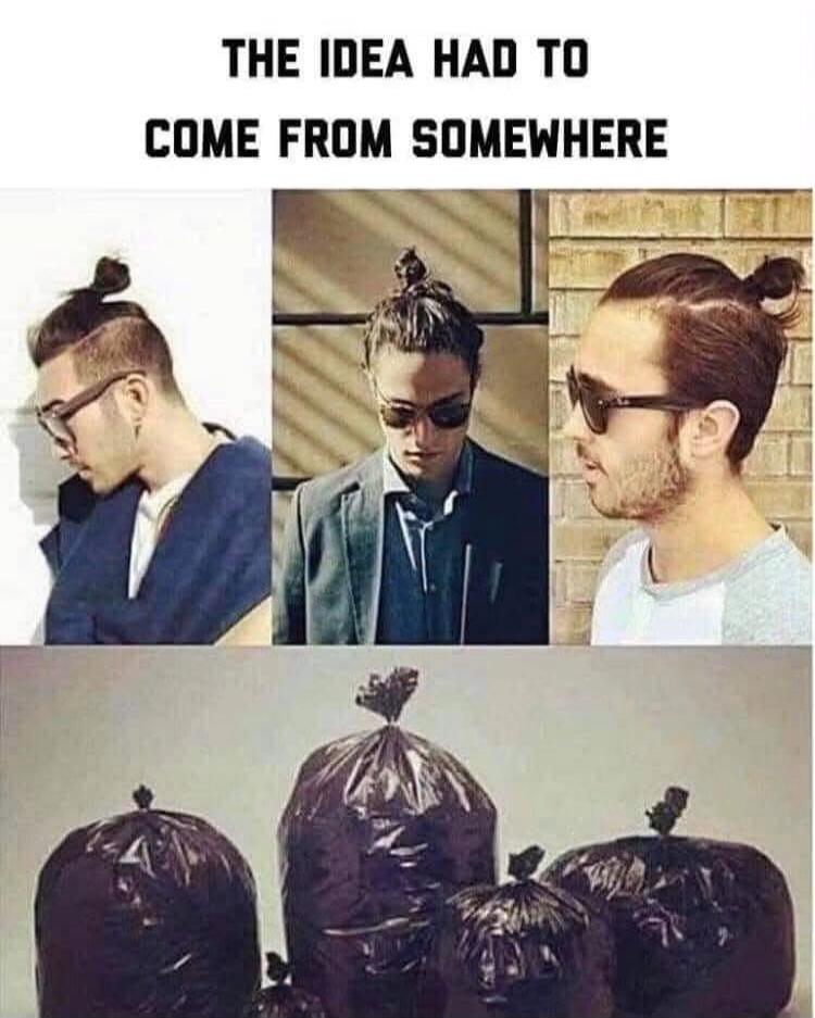 THE IDEA HAD TO COME FROM SOMEWHERE