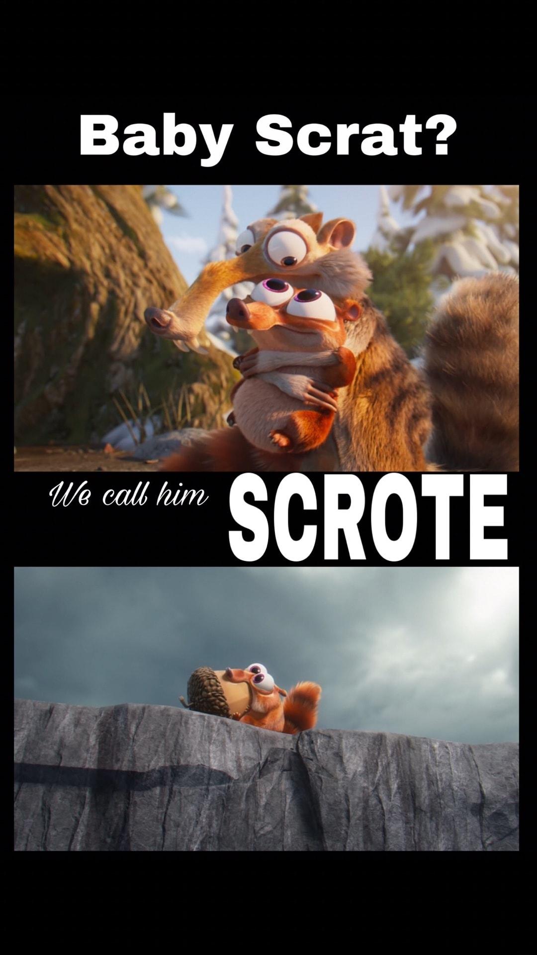 Baby Scrat