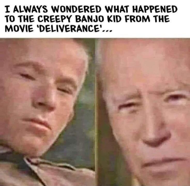 I ALWAYS WONDERED WHAT HAPPENED TO THE CREEPY BANJO KID FROM THE MOVIE 'DELIVERANCE'...