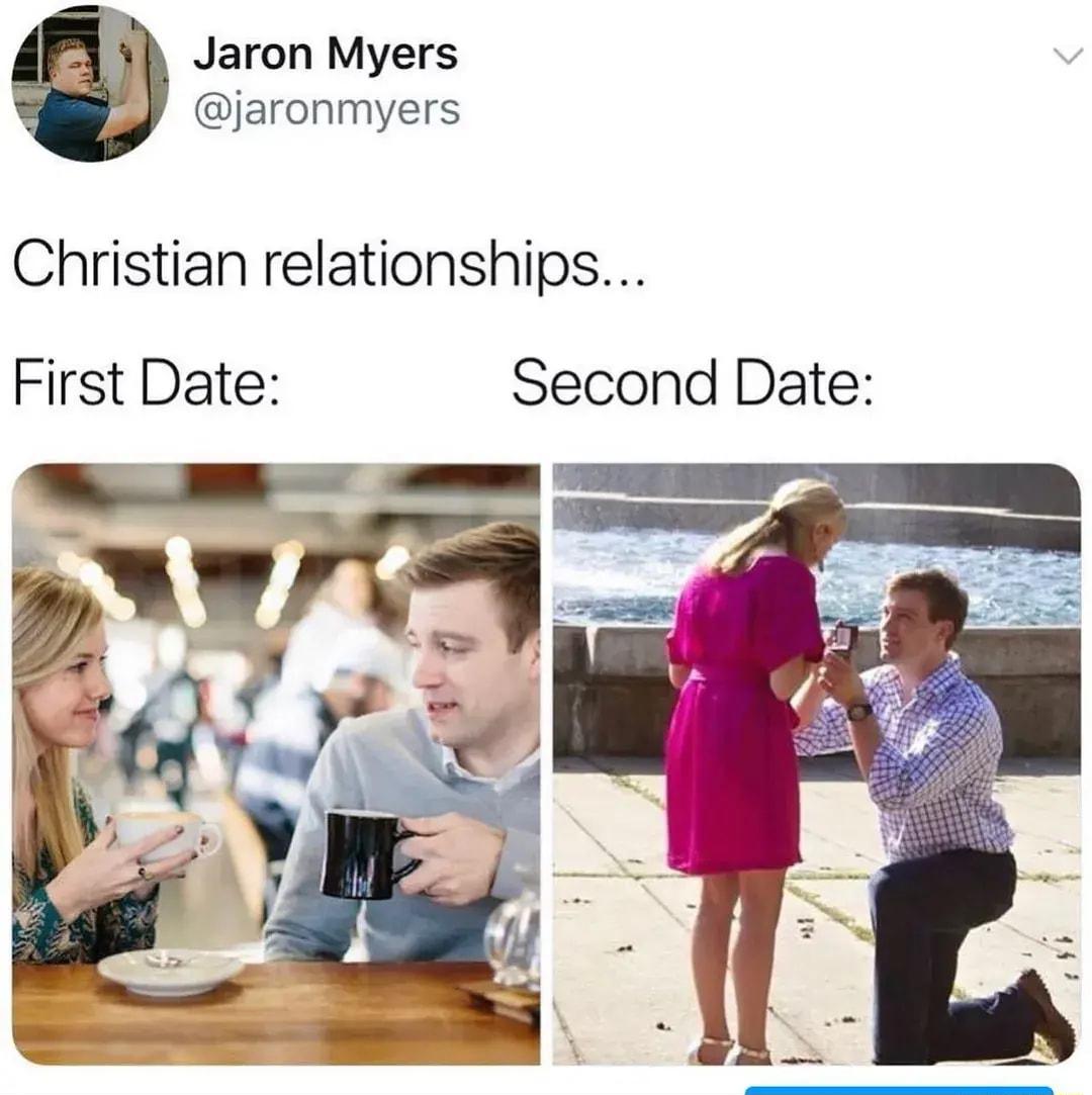 Jaron Myers jaronmyers Christian relationships First Date Second Date