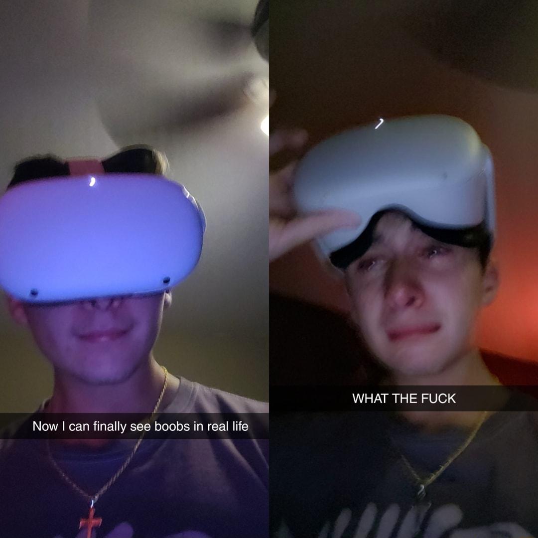 WHAT THE FUCK Now can finally see boobs in real life 4