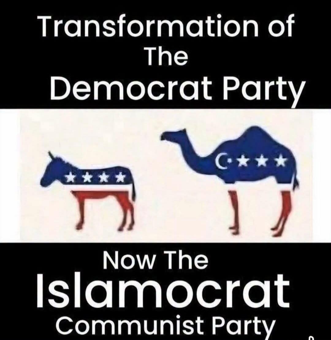 Transformation of The Democrat Party Now The Islamocrat Communist Party