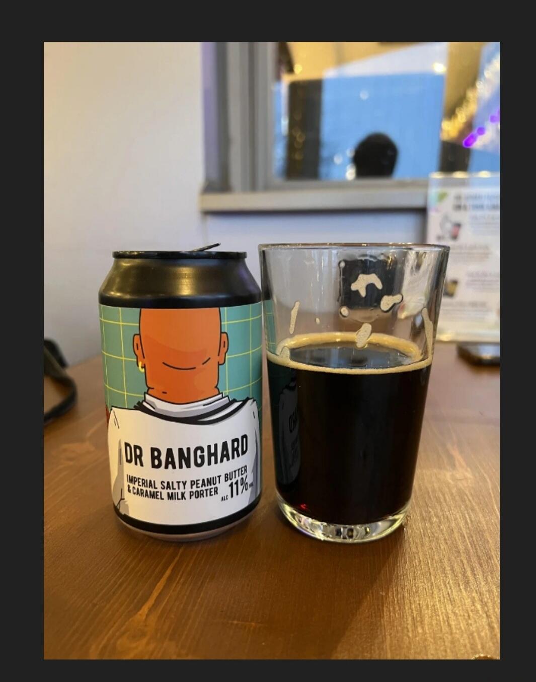 DR BANGHARD IMPERIAL SALTY PEANUT BUTTER & CARAMEL MILK PORTER ALC 11%
