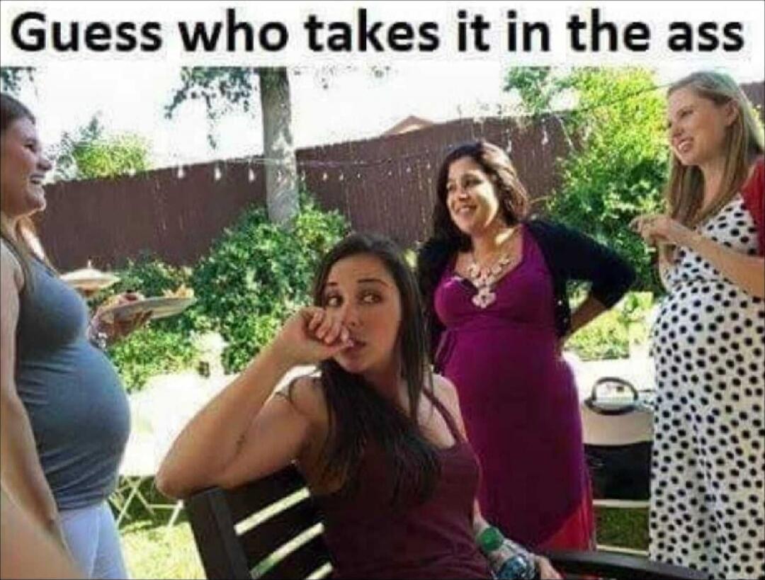 Guess who takes it in the ass