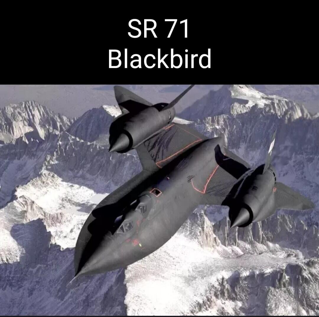 SR 71 Blackbird