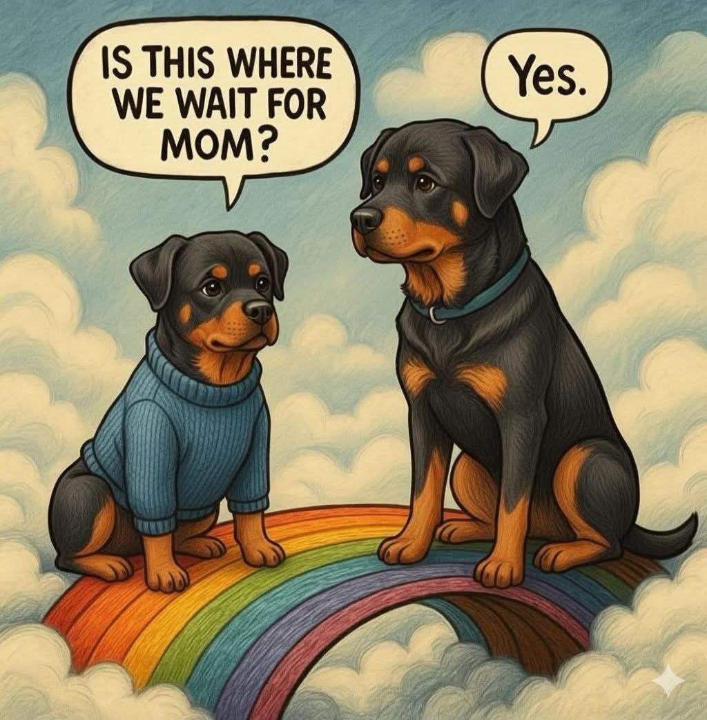 Is this where we wait for mom?
Yes.