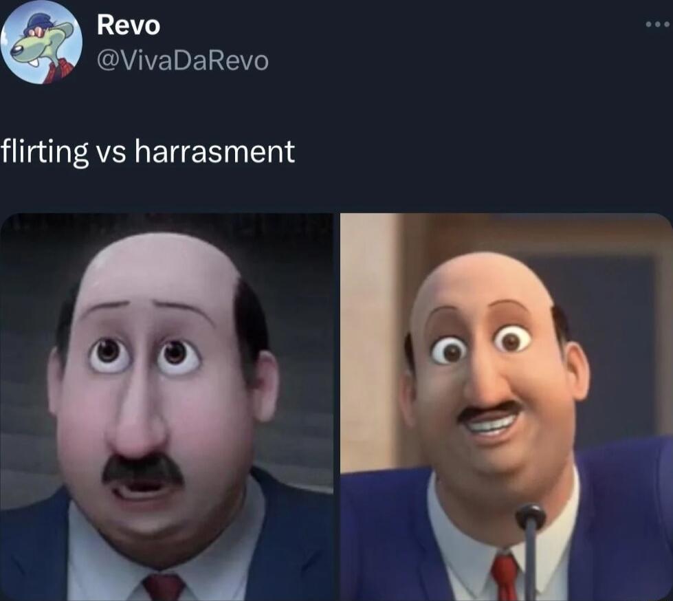 Revo QUEERET flirting vs harrasment