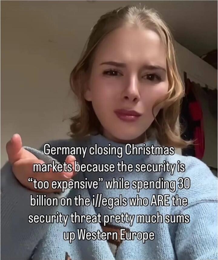 Germany closing Christmas markets because the security is 