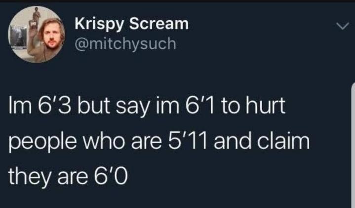 GE RS CET mitchysuch Im 63 but say im 61 to hurt oTeelAW o TR MIF Tale el FTlng they are 60