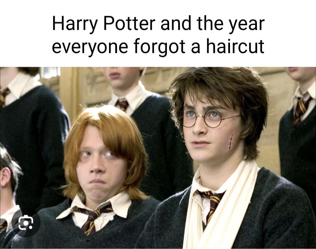 Harry Potter and the year everyone forgot a haircut