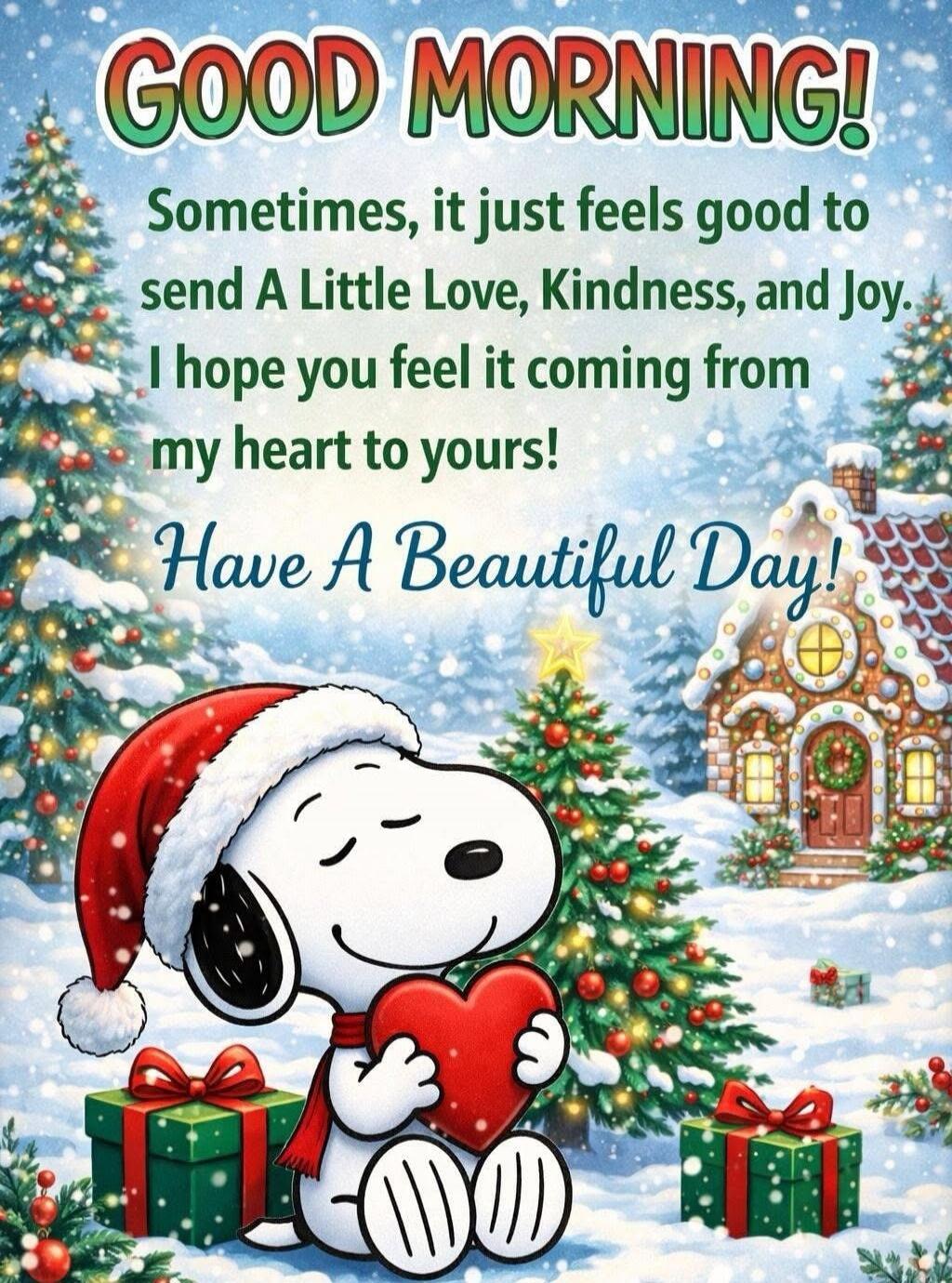 GOOD MORNING!
Sometimes, it just feels good to send A Little Love, Kindness, and Joy.
I hope you feel it coming from my heart to yours!
Have A Beautiful Day!
