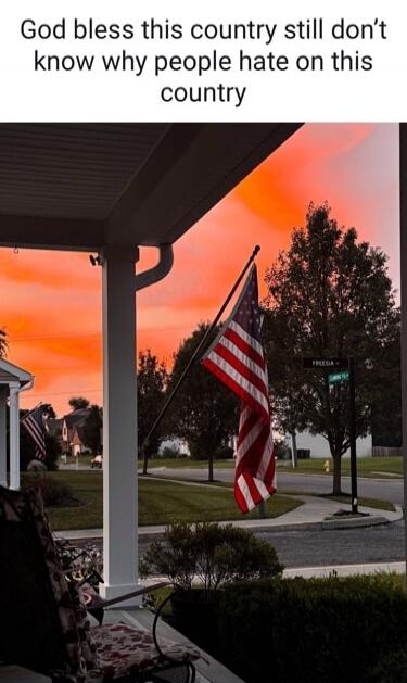 God bless this country still don't know why people hate on this country