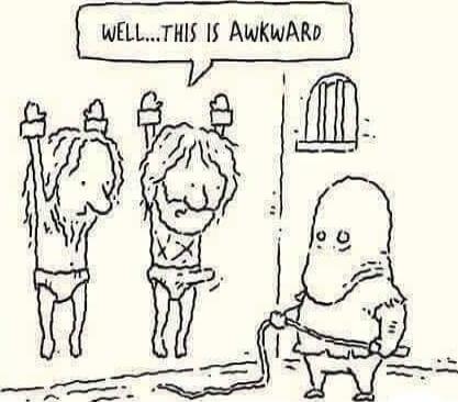 Well... this is awkward