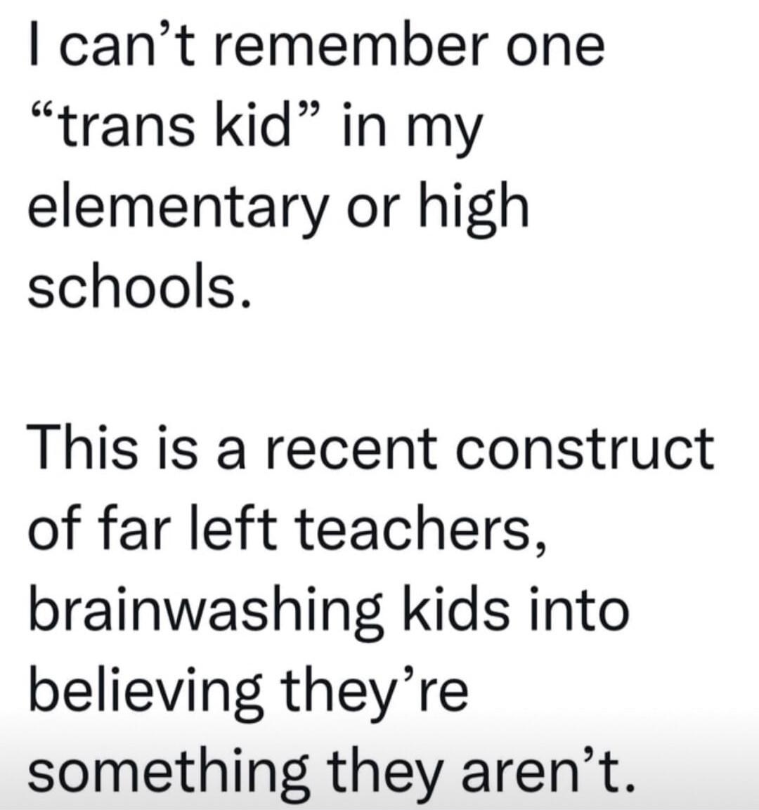 I can't remember one 