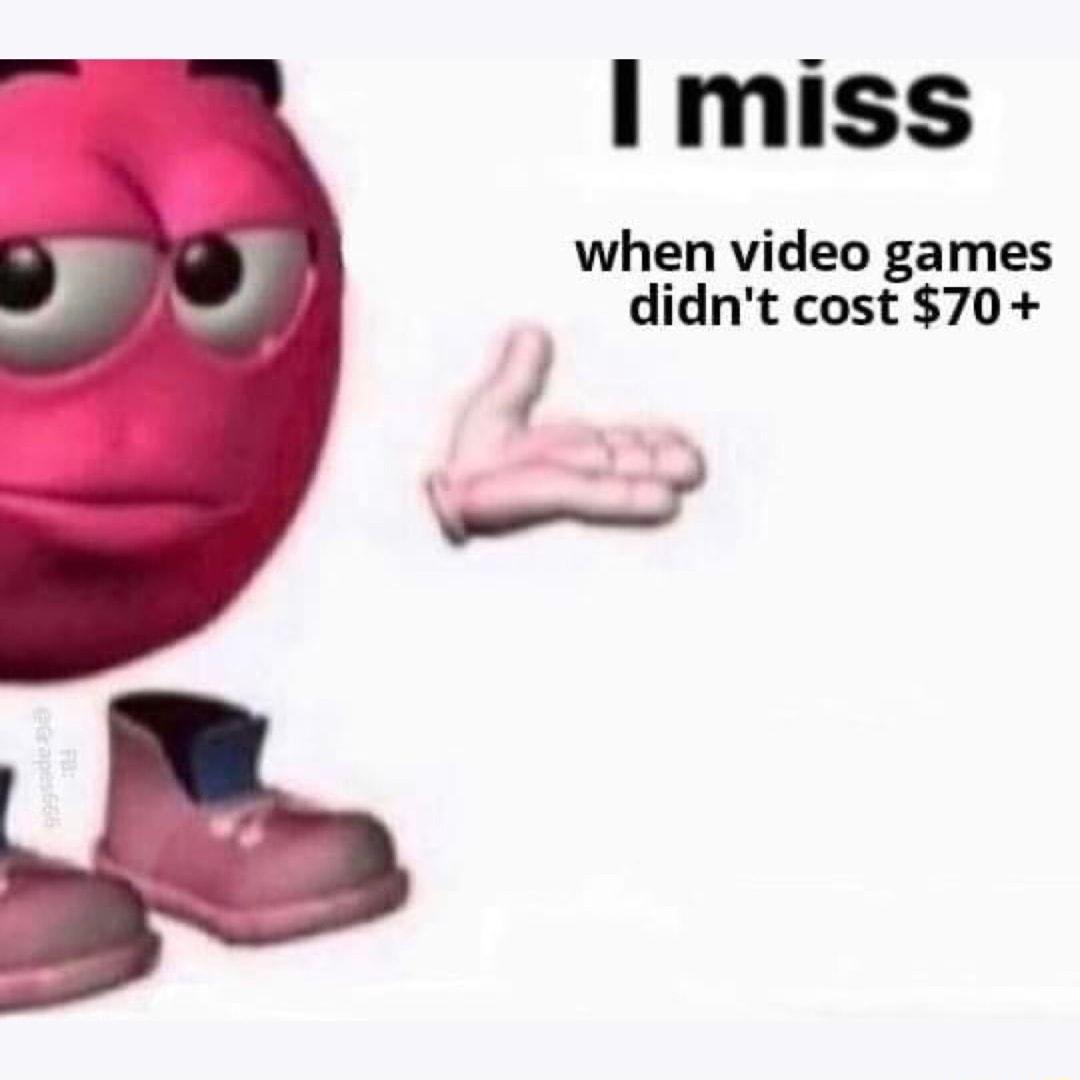 when video games didnt cost 70