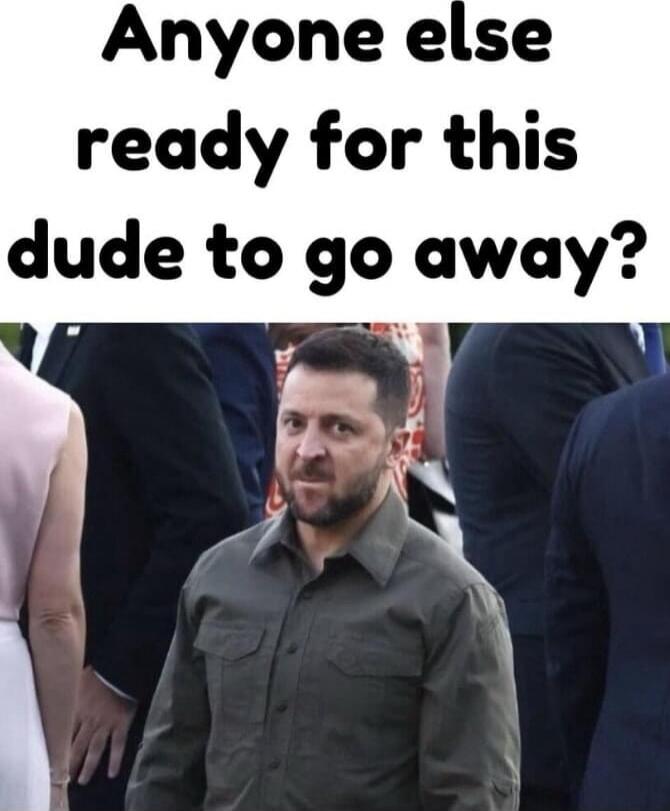 Anyone else ready for this dude to go away?