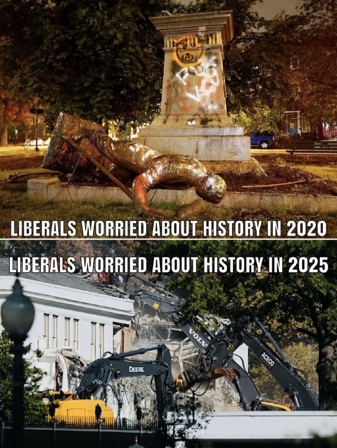 LIBERALS WORRIED ABOUT HISTORY IN 2020
LIBERALS WORRIED ABOUT HISTORY IN 2025
