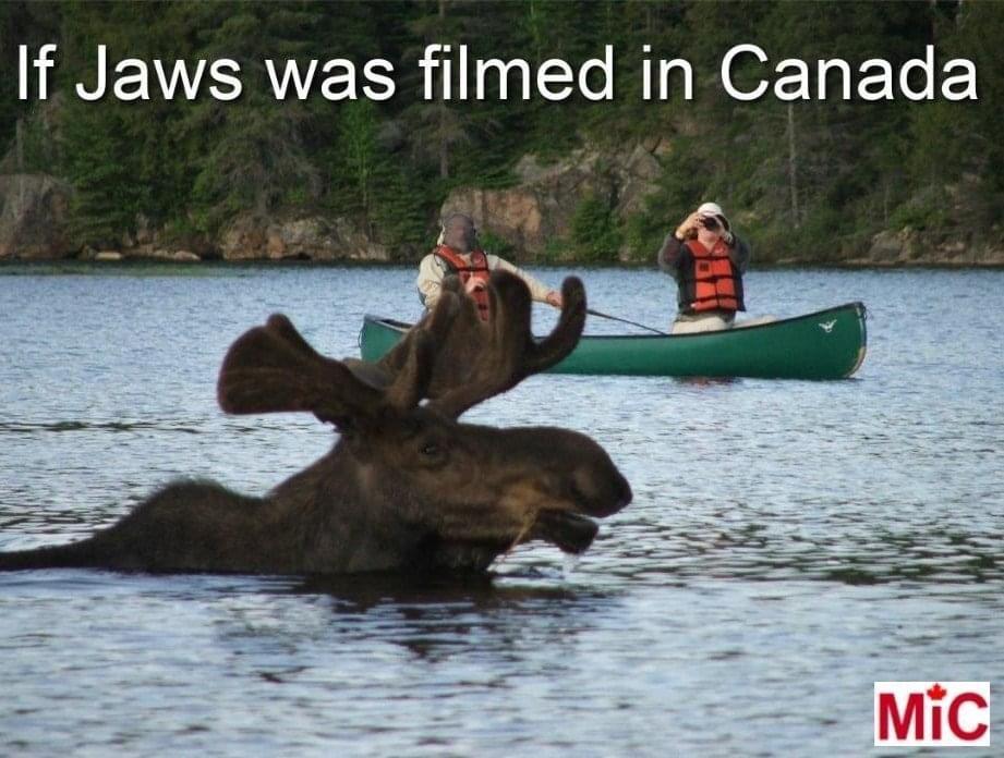 If Jaws was filmed in Canada