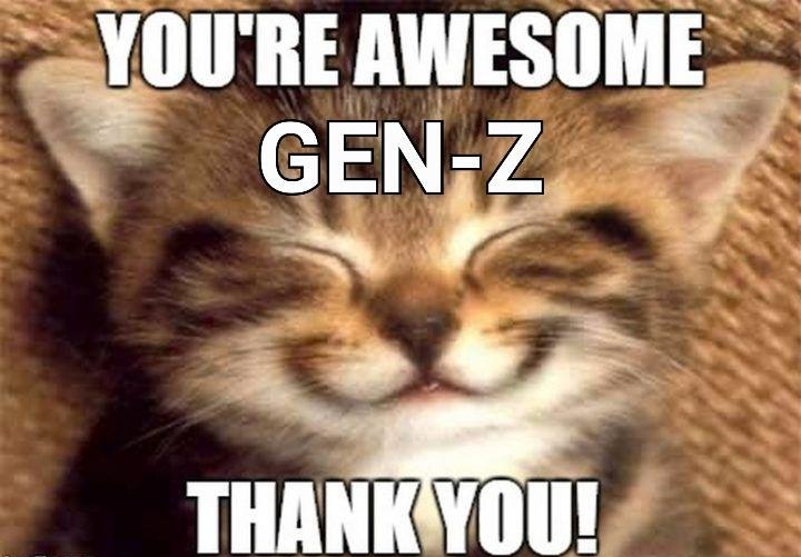 YOURE AWESOME__ b v GENZAE THANKYOU