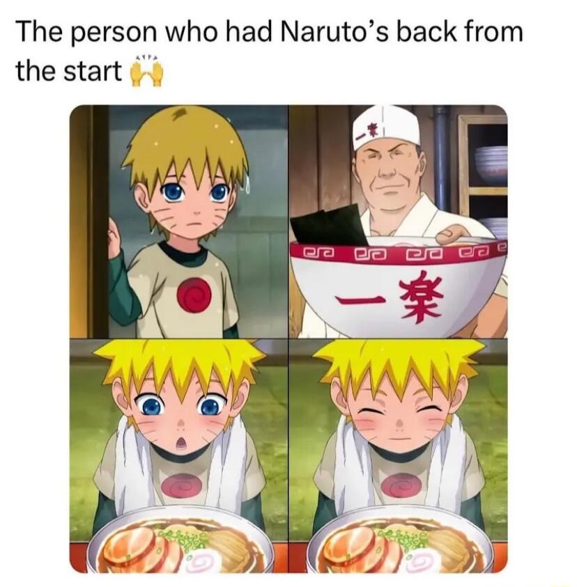 The person who had Narutos back from the start