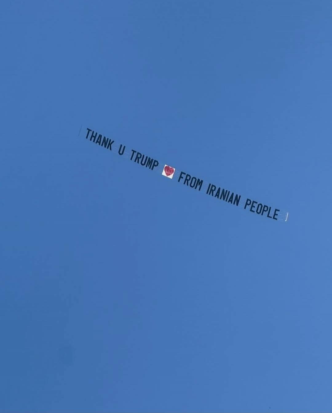 THANK U TRUMP ❤️ FROM IRANIAN PEOPLE