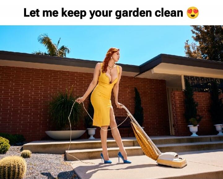 Let me keep your garden clean 😍