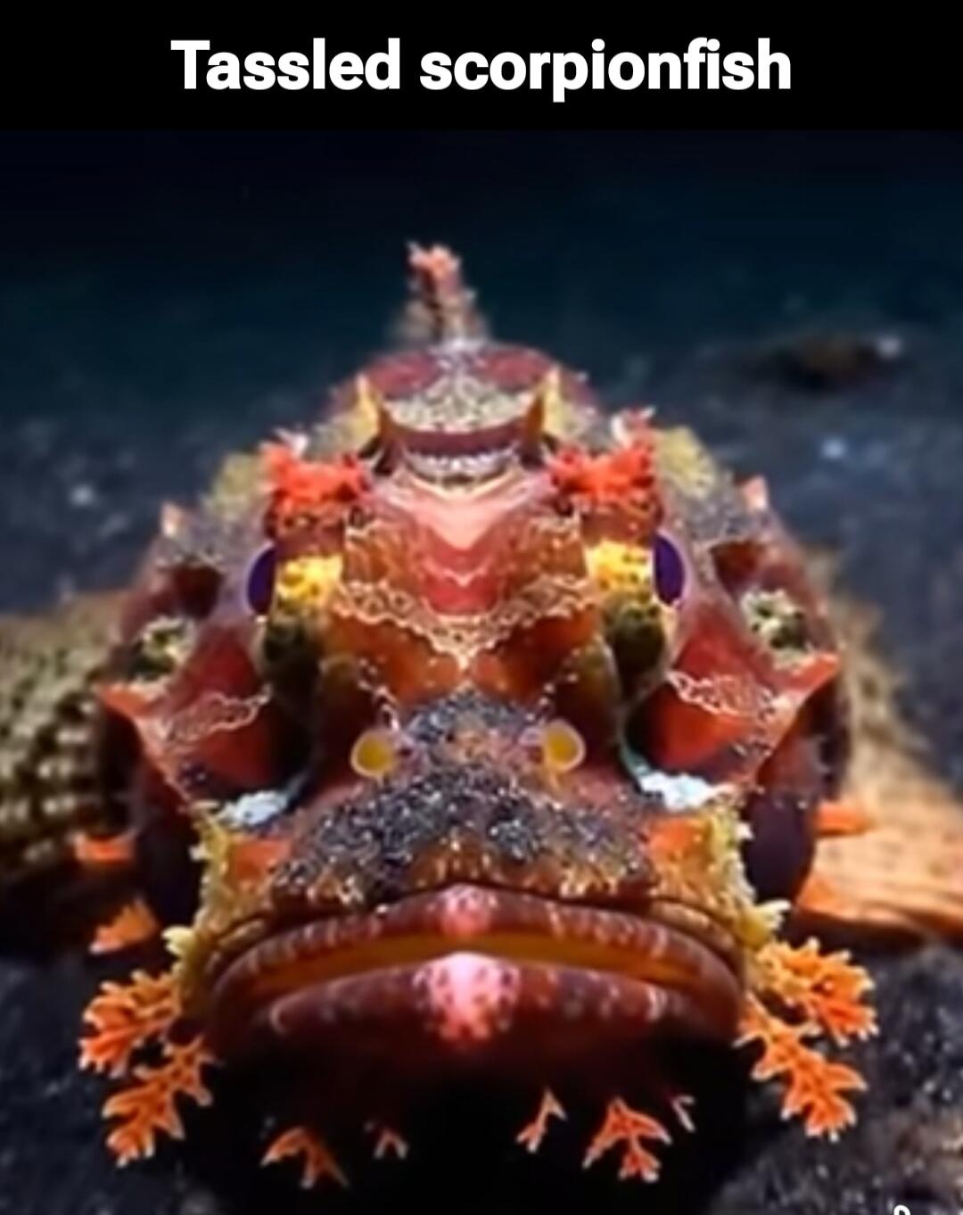 Tassled scorpionfish