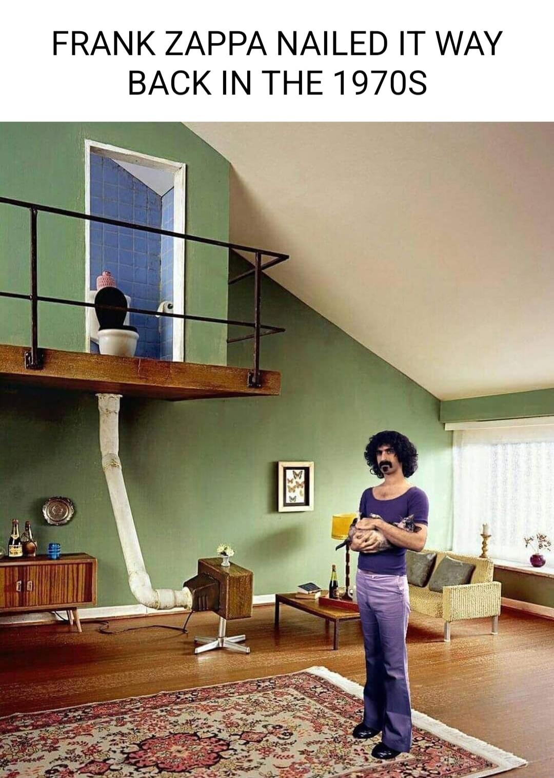 FRANK ZAPPA NAILED IT WAY BACK IN THE 1970S