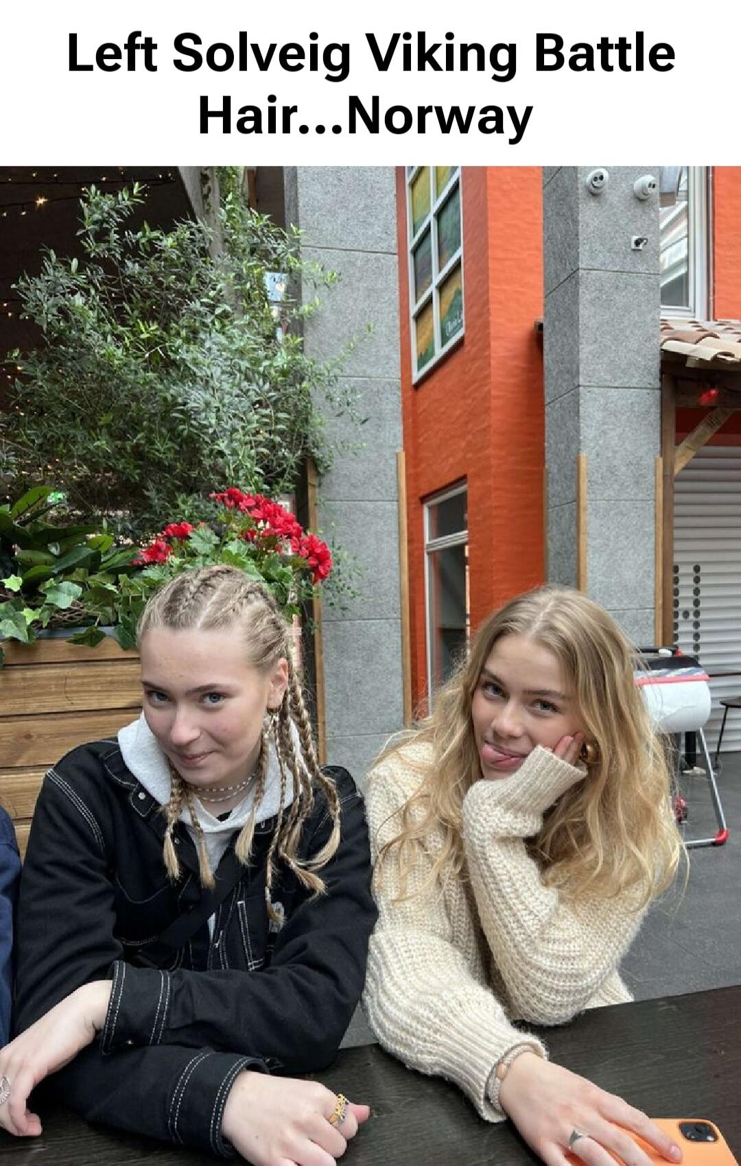 Left Solveig Viking Battle Hair...Norway