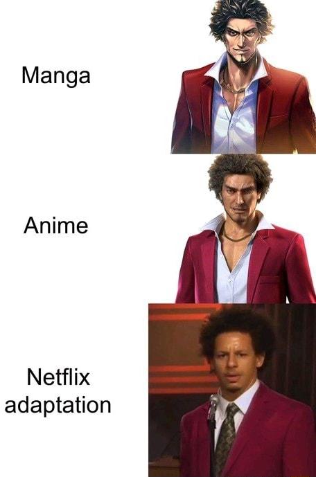 Manga Anime Netflix adaptation