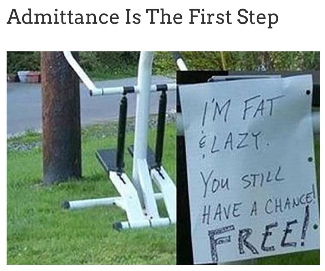 Admittance Is The First Step