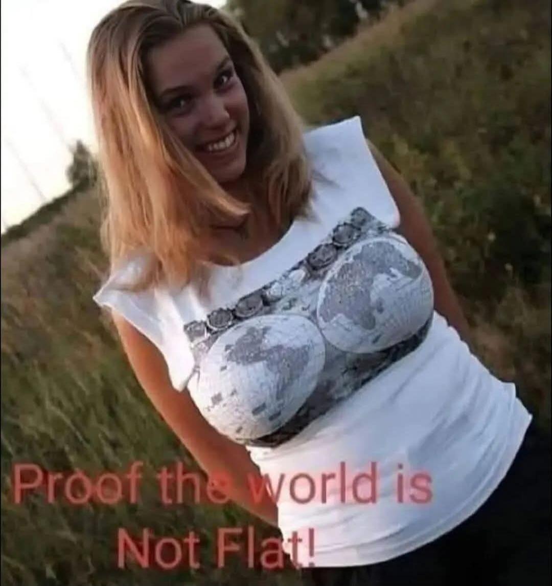 Proof the world is Not Flat!