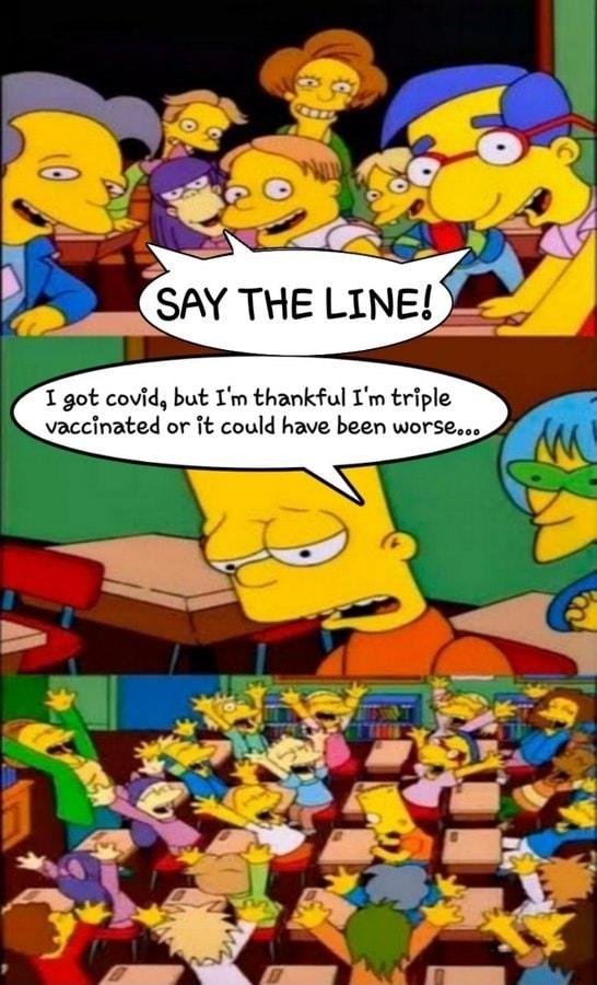 T got covid but Im thankful Im triple vaccinated or it could have been worse