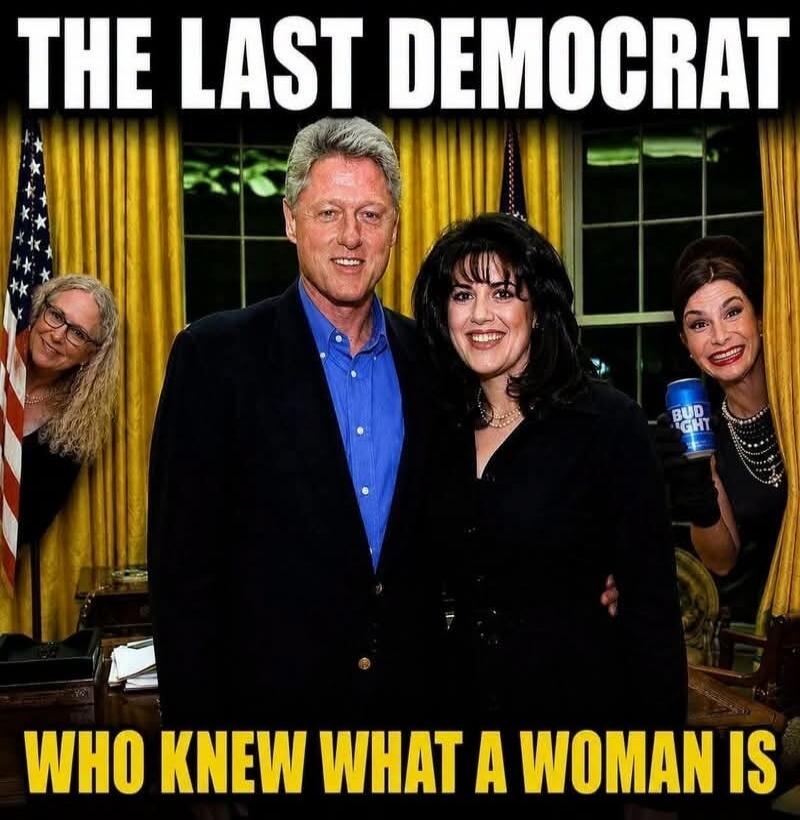 THE LAST DEMOCRAT WHO KNEW WHAT A WOMAN IS