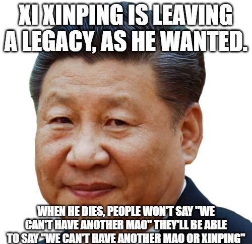 CANT HAVE ANOTHER MAO7THEYLL BE ABLE ATOSAY WE CANT HAVE ANOTHER MAO OR KINPING