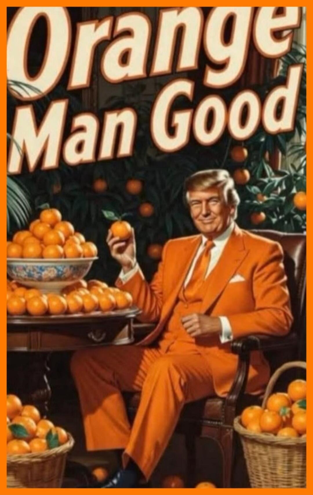 Orange Man Good