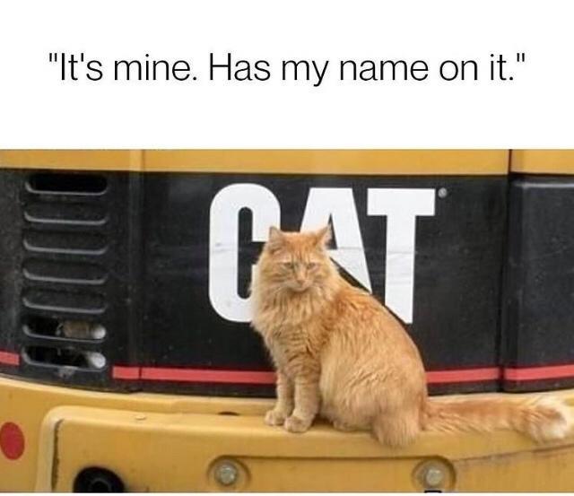 Its mine Has my name on it