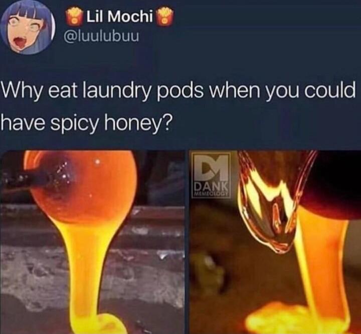 Lil Mochi luulubuu Why eat laundry pods when you could REVER ol lelaleVid
