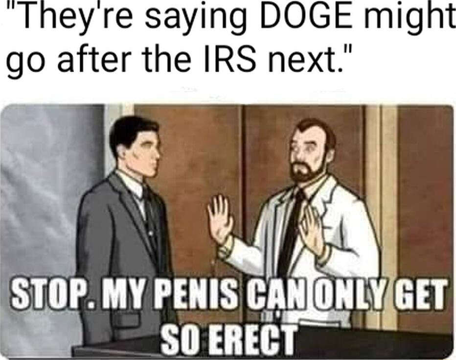 Theyre saying DOGE might go after the IRS next 45 JILIVCIa