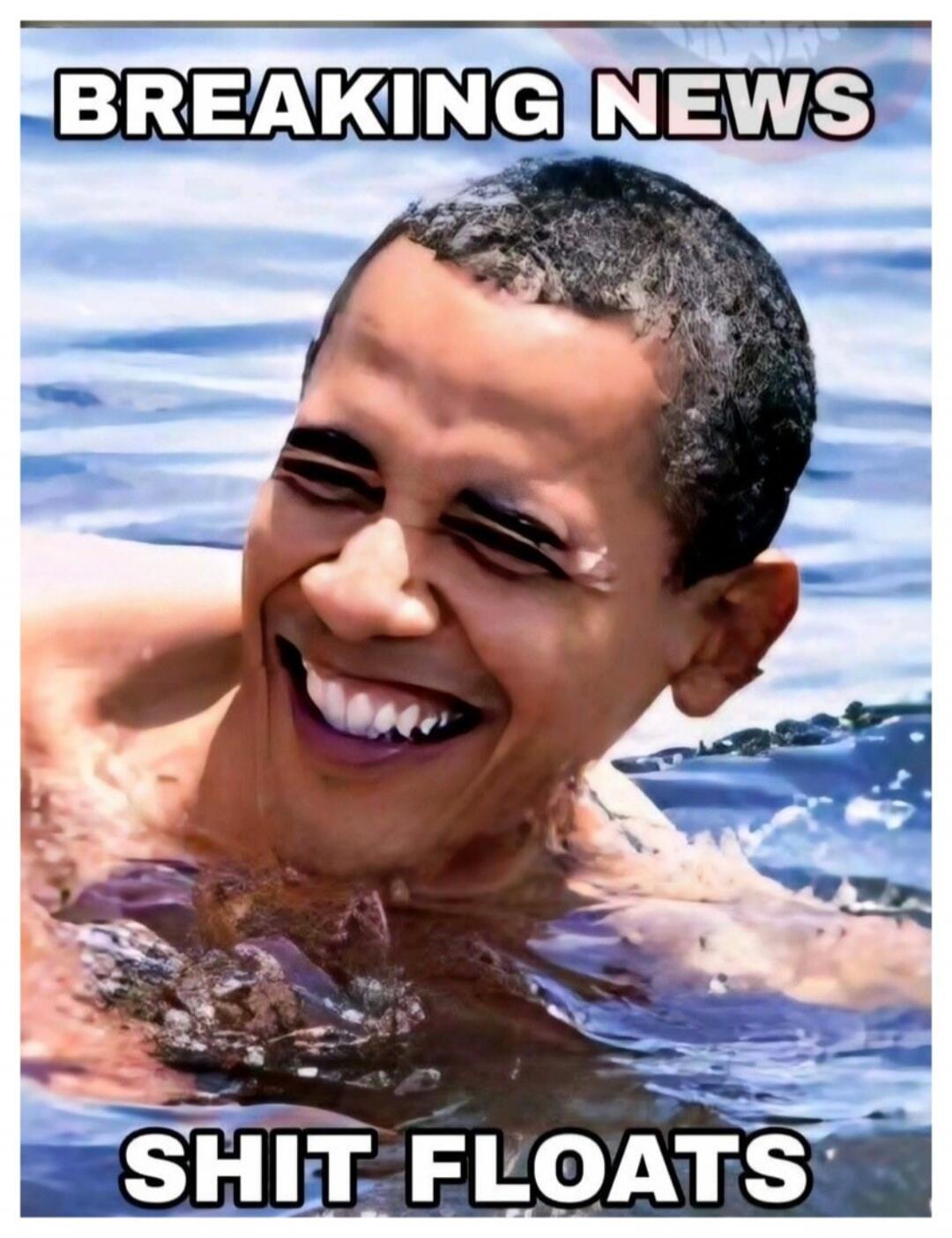BREAKING NEWS SHIT FLOATS