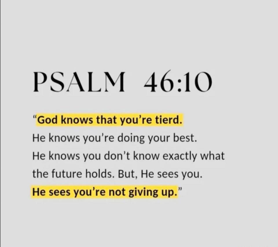 PSALM 46:10 