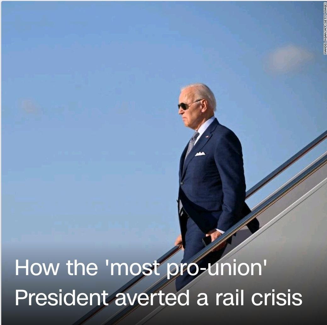 pro President averted a rail crisis