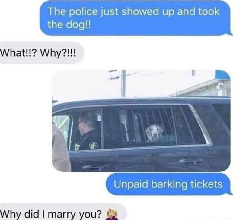 arking tickets L Why did marry you 3