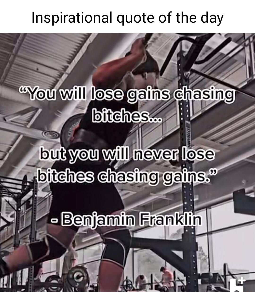 Inspirational quote of the day L WillloSe hasmv