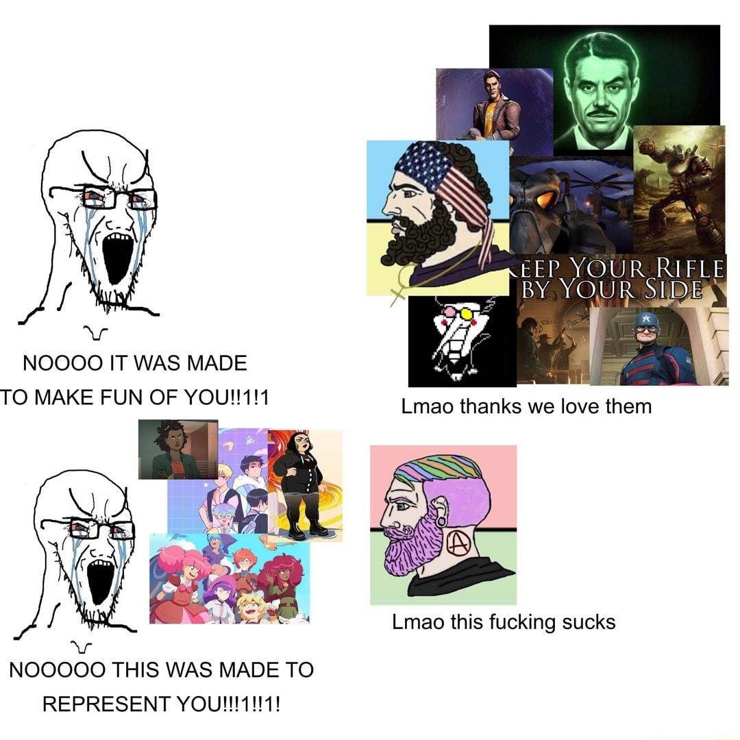 EEPYOUR RIFLE BY YOUR SUiDi NOOOO IT WAS MADE TO MAKE FUN OF YOU11 Lmao this fucking sucks NOOOOO THIS WAS MADE TO REPRESENT YOUIHI1