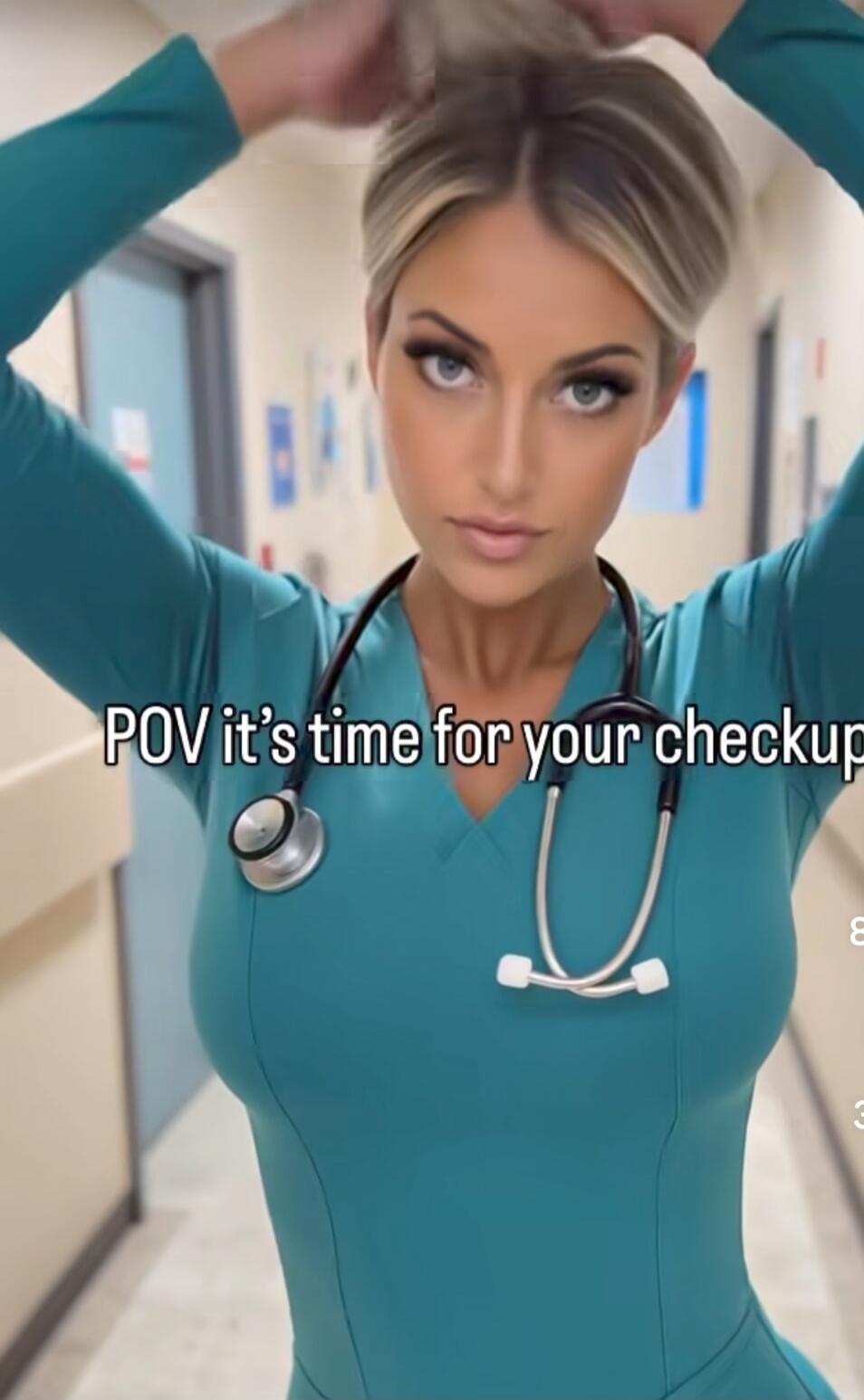 POV it's time for your checkup