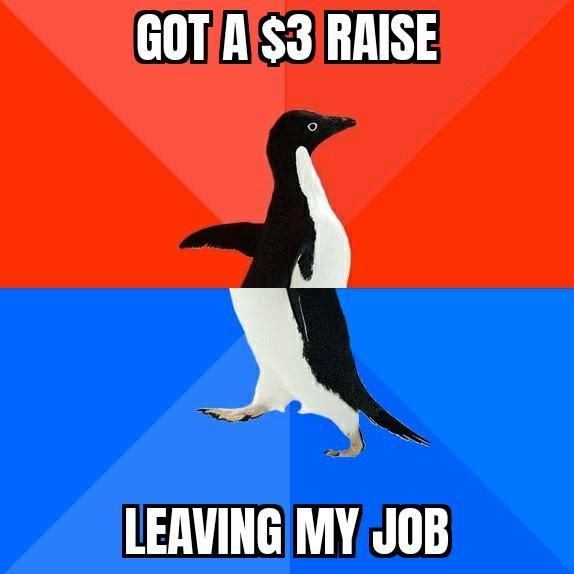 LERVING MY JOB
