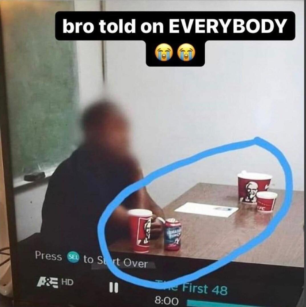 bro told on EVERYBODY